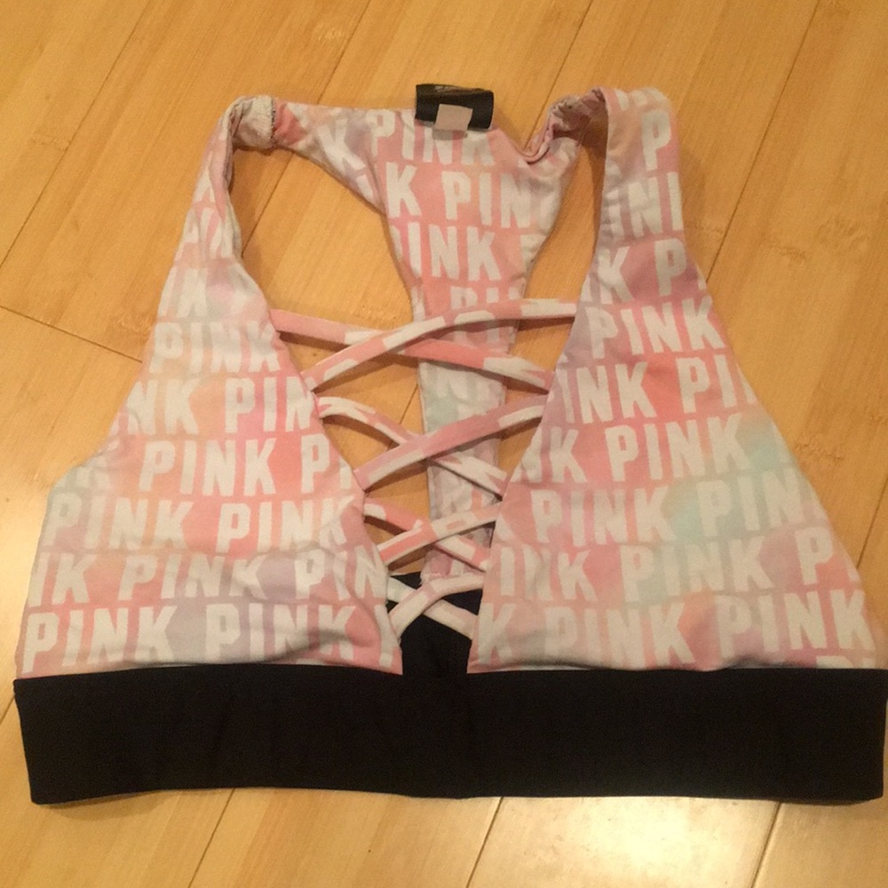 VS Pink workout sports bra